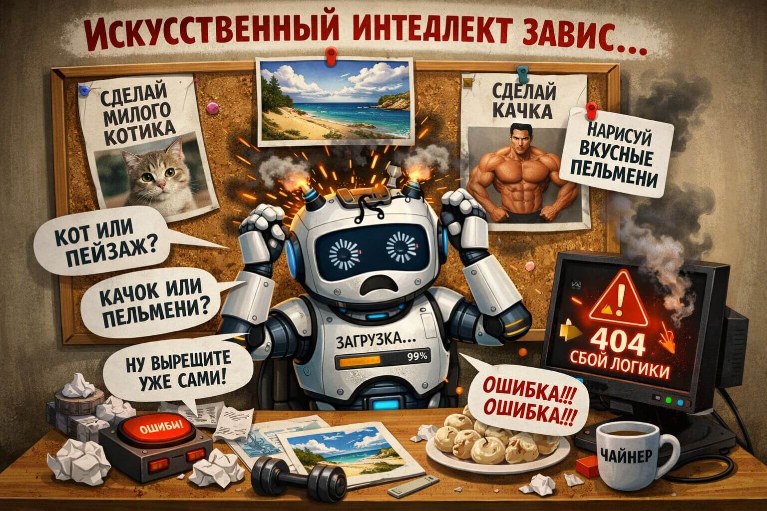 почему ИИ не заменит человека