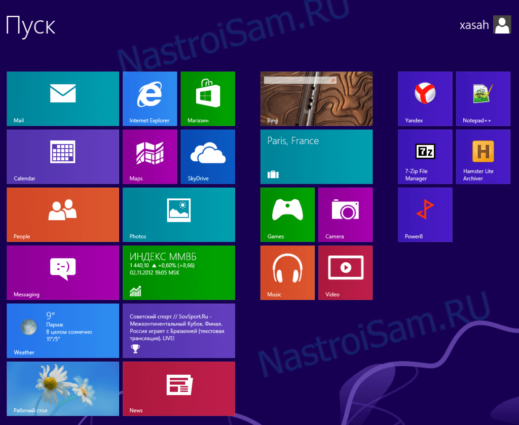 Виндовс 8 внешний вид